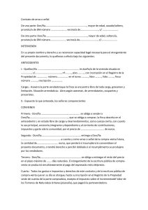 Cómo hacer un contrato de arras